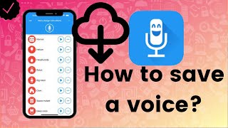 How To Save A Voice With Effect In Voice Changer With Effects?