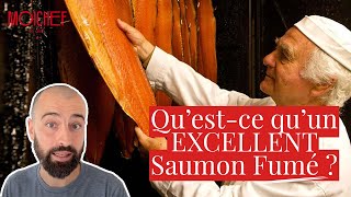 À quoi ressemble un excellent saumon fumé ?