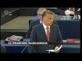 Orban Viktor valasza az Europai Parlamentben 20130702