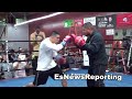 kevin hart watching rios working mits for manny pacquiao EsNews Boxing