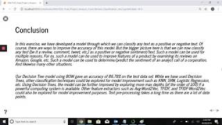 Sentimental Analysis on Amazon Fine Food Reviews By Saurav Chopra & Udayan Goswami