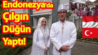 Endonezyada Çılgın Bir Düğün Yaptı-Endonezyalı Gelinin Akrabaları Coştukça Coştu