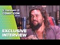 Jason Momoa's Kingdom is Full of Beer & Babies | 'Aquaman' Comic-Con 2018 Full Interview