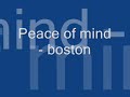 Boston - Peace of Mind