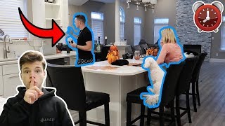 I Spent the Night in Lance Stewarts House & He had No Idea... (24 Hour Challenge)
