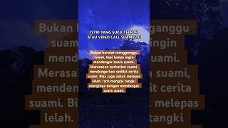 Istri Yang Suka Telfon Atau Video Call Suami Itu Semoga Bermanfaat