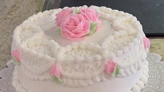 Victorian Birthday Cake