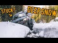 Deep Snow Wheeling Adventure | April 2020 | SAS Toyota & Friends