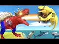 FPS Avatar in Jurassic Park Rescues Super Heroes and Fights Dinosaurs-Animal Revolt Battle Simulator