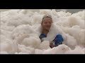Sea Foam Covers Streets Ten Feet Deep - Coastal Australia - 2013-01-28