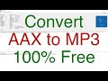 How to Convert AAX & AA files to MP3 | OpenAudible 1.6.4 | 2021