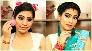 New Brides घर पर मेकअप कैसे करें - Step by Step Makeup Tutorial for Beginners | Anaysa