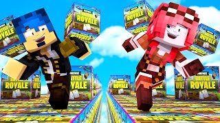 Minecraft ITA - LA GARA DEI LUCKYBLOCK DI FORTNITE