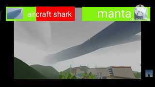 Aircraft Shark Vs Manta Roblox Animation With Healthbars Credits