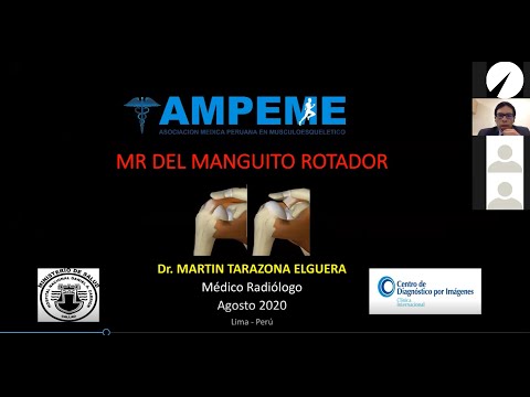 Como evaluar el manguito Rotador en Resonancia Dr. Martin Tarazona
