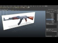 Autodesk Maya: AK47 Modeling Tutorial [Part1]
