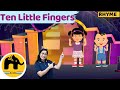 Ten Little Fingers, Ten Little Toes | Nursery Rhymes | LearnoHub Kids