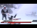 Raw Video: Alaska Snow Levels Break Records