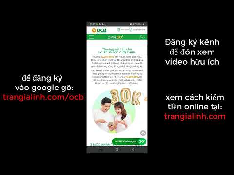 Đăng ký OCB nhận ngay 3070K_ Kiếm tiền mỗi ngày