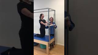 Pilates Tower Exercise - Chest Expansion And The Shoulders