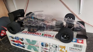 Tamiya F103Rx 58194 Unboxing And Building. Loaded With Hopups F1 Rc From 1997