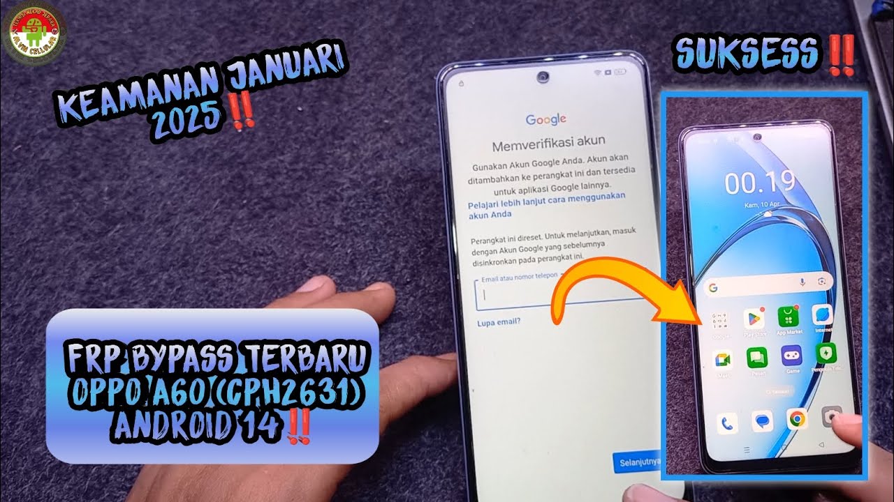 FRP Bypass Latest Oppo A60 (CPH2631) Android 14 FRP Bypass Latest Oppo A60 (CPH2631) Android 14
