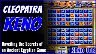 Cleopatra Keno Uncovered Decoding an Ancient Egyptian Game