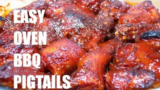 Bbq Pigtails Recipe A Trini Chefs Twist Oven Bbq