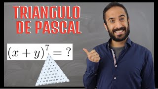 El Triangulo de PASCAL | Su uso en BINOMIOS | CURSO de ECUACIONES Clase #7