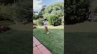 Haciendo Gimnasia Artística. Eliana