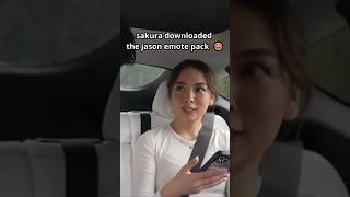 Sakura Bought The Jason Emote Bundle