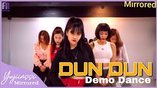 Mirrored Demo Dance 에버글로우 Everglow Dun Dun 던던 Choreography By Aura Dance Crew