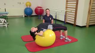 23 Thoracic Extension Over A Gym Ball