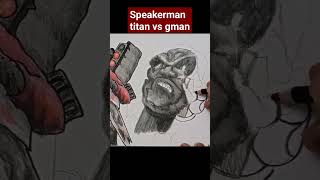 Drawing Speakerman An Vs G Man Toilet In Skibidi Toilet 73