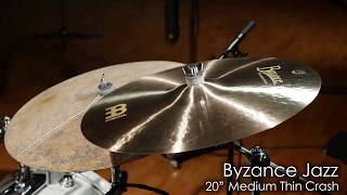 Meinl Cymbals B20JMTC Byzance 20" Jazz Medium Thin Crash Cymbal