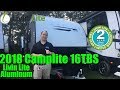 2018 Camp Lite 16tbs Livin Lite Aluminum Travel Trailer RV LIGHT WEIGHT