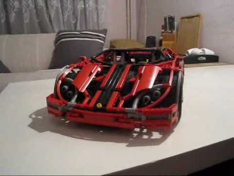 Lego technic super car with special lamborghini doors ...