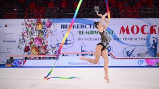 Zlata Abramova Ribbon Moscow Championship 2023 AA