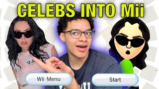Turning Celebrities Into Mii Characters Because Im Bored
