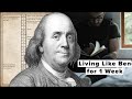 I Tried Ben Franklin's Daily Schedule For a Week: Here's What Happened – ep. 1