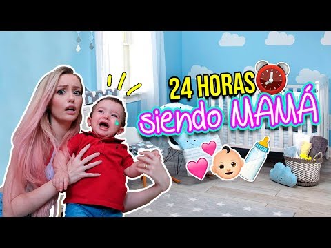 24 HORAS SIENDO MAMÁ ¡Auxilio! | Katie Angel