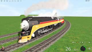 Viewers Request Trainz Racing Sp Gs-4 4449 Vs D&Rgw M-64 4-8-4 1700