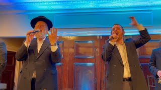 Michoel Schnitzler & Sruly Green rocking a wedding with Dovi Tessler|מיכאל שניצלער עם שרולי גרין