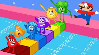 Pattern Palace - Colours Friends Mix Color Up If The Colours Are Missing? Game Animation