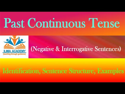 past continuous negative interrogative