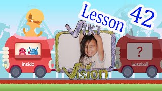 Endless Learning Academy, Lesson 42 - Explaining Words Inside, Outside, Baseball, Picnic, Camping