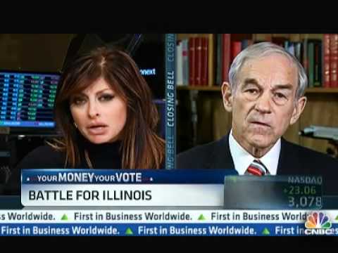 Ron Paul on CNBC talks brokered convention 3/19/12
