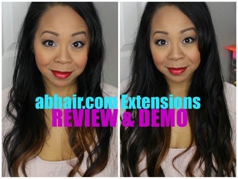 ABhair.com Hair Extensions Review & Demo