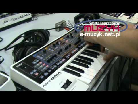 Musikmesse 2010 - Roland GAIA SH-01 demo - część 1