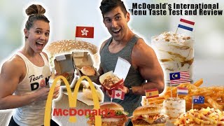 McDonald's Worldwide Menu Taste Test - Reviewing the International Menu